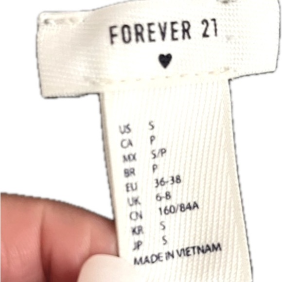 FOREVER 21 - ‘Have a Lazy Sunday’ sleep top baseball T-shirt Size Small - Picture 2 of 3